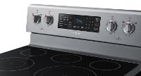 NE59T7511SG Samsung 30 Inch Electric Range with Convection and Air Fry - 5.9 cu. ft. Black Stainless Steel-5