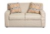 Contemporary Natural Beige Loveseat - Jasper