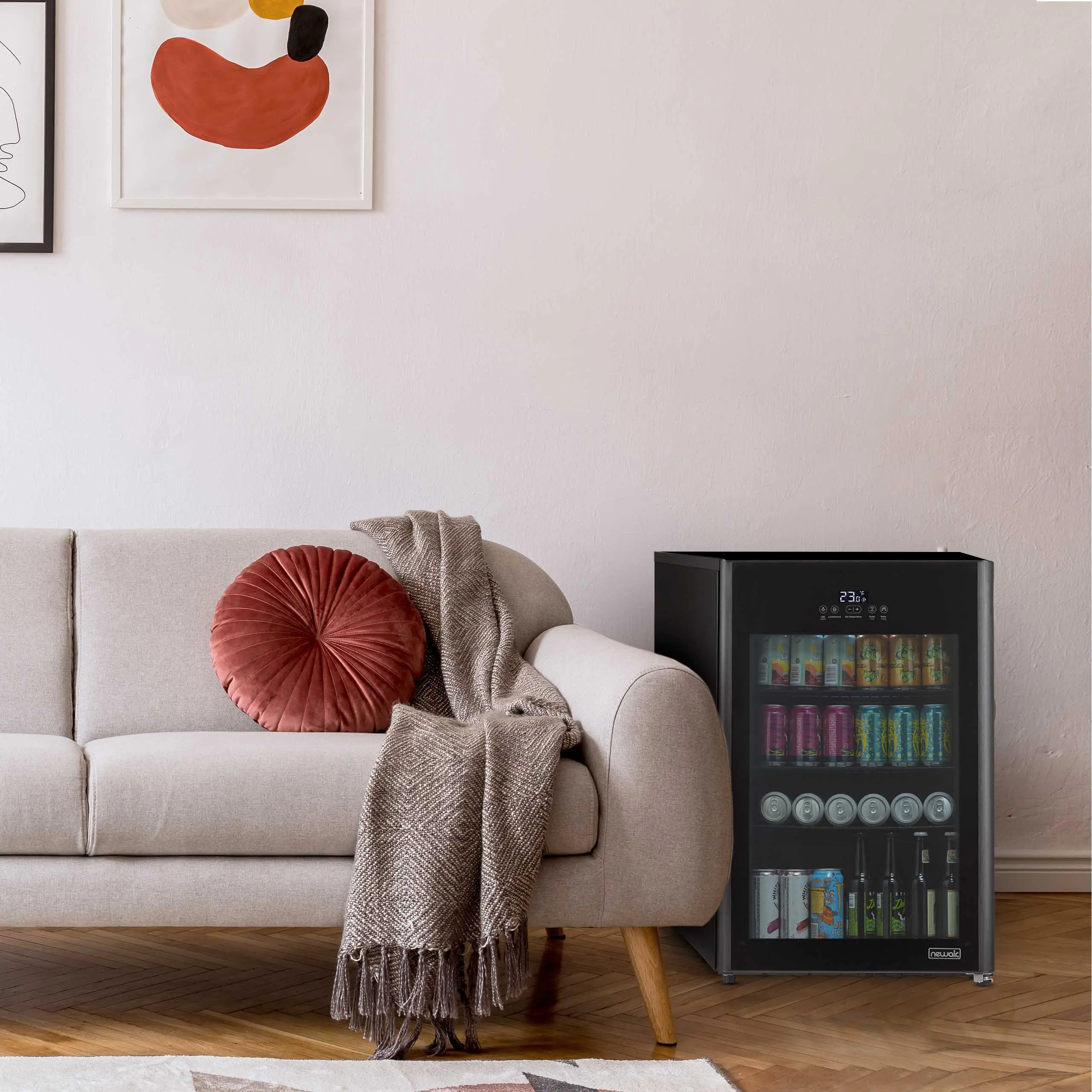 NBF125BK00 NewAir 125 Can Mini Fridge for Beverages - Black-4