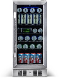 ABR-960 NewAir 96 Can Beverage Mini Fridge - Stainless Steel
