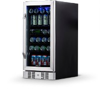 ABR-960 NewAir 96 Can Beverage Mini Fridge - Stainless Steel-3
