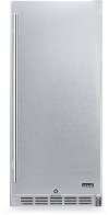 NOF090SS00 NewAir 15 Inch Built In Beverage Mini Refrigerator - 96 Cans, Weatherproof Stainless Steel