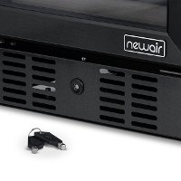 NWC029BS00 NewAir 29 Bottle Dual Zone Wine Fridge - Black Stainless Steel-5