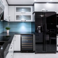 NWC046BS00 NewAir 24 Inch Dual Zone 46 Bottle Wine Fridge - Stainless Steel-6