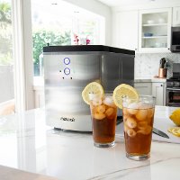 NIM033SS00 NewAir 33 lb. Portable Ice Maker - Stainless Steel-2