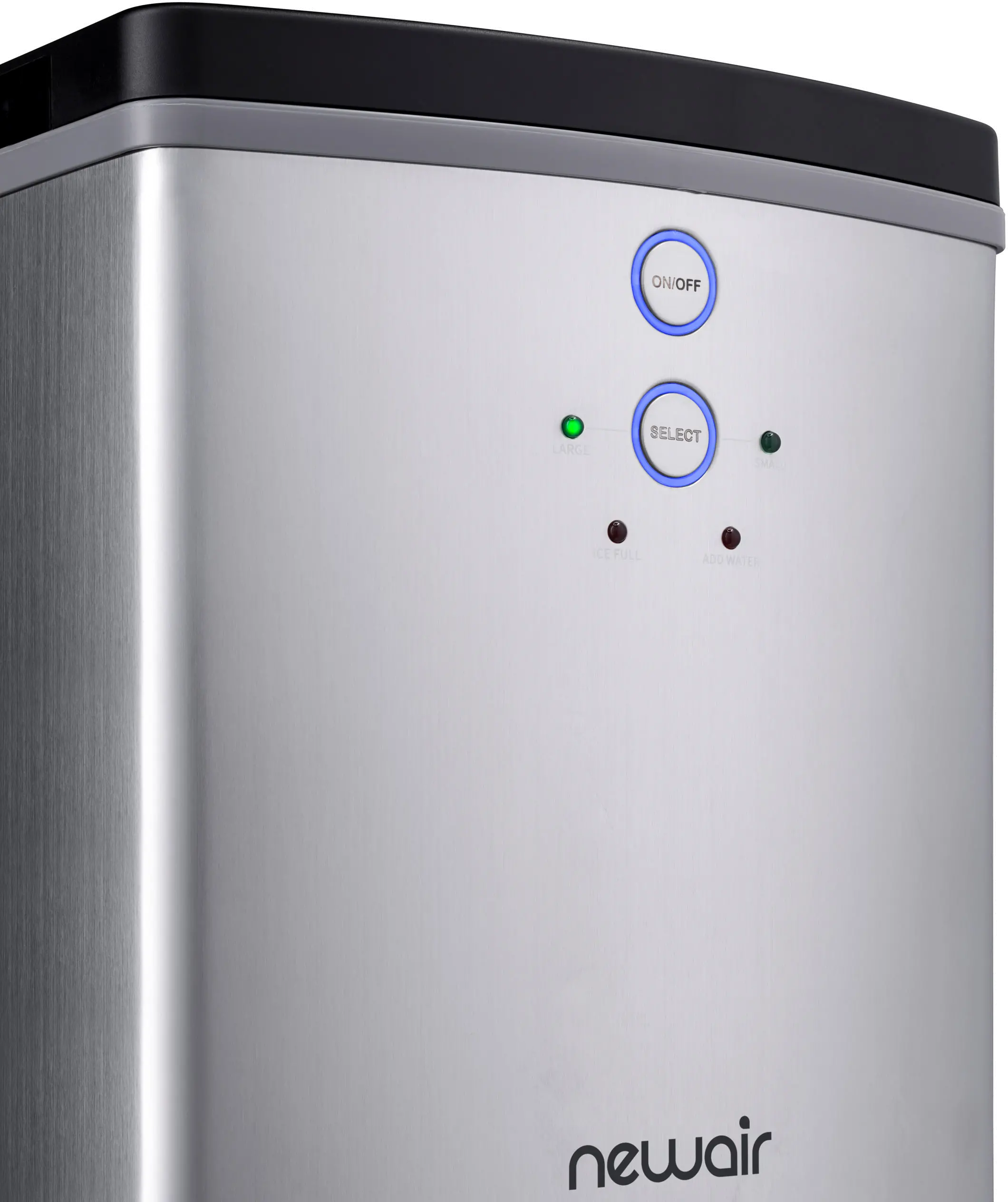 NIM033SS00 NewAir 33 lb. Portable Ice Maker - Stainless Steel-5