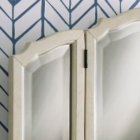 Antiqued White Vanity - Provence-3