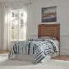 5420-401 Rustic Contemporary Toffee Brown Twin Headboard - Sedona
