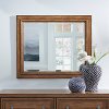 Rustic Contemporary Toffee Brown Mirror - Sedona