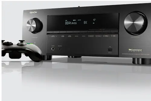 DENON AVR-X3700H Denon 9.2 Channel 8K AV Receiver with 105W Per Channel-3