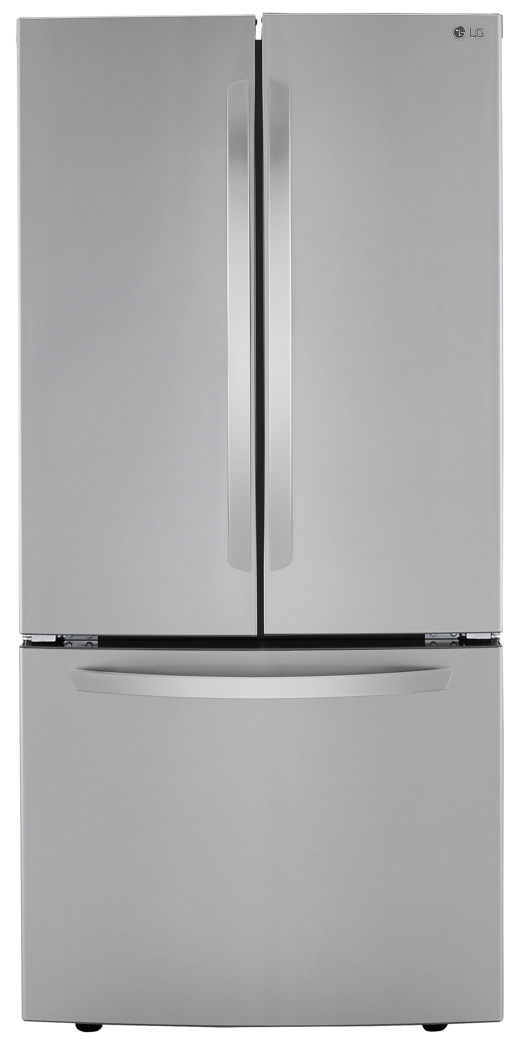 LRFCS2503S LG 25.2 cu ft French Door Refrigerator - 33 W Smudge Resistant Stainless Steel-3