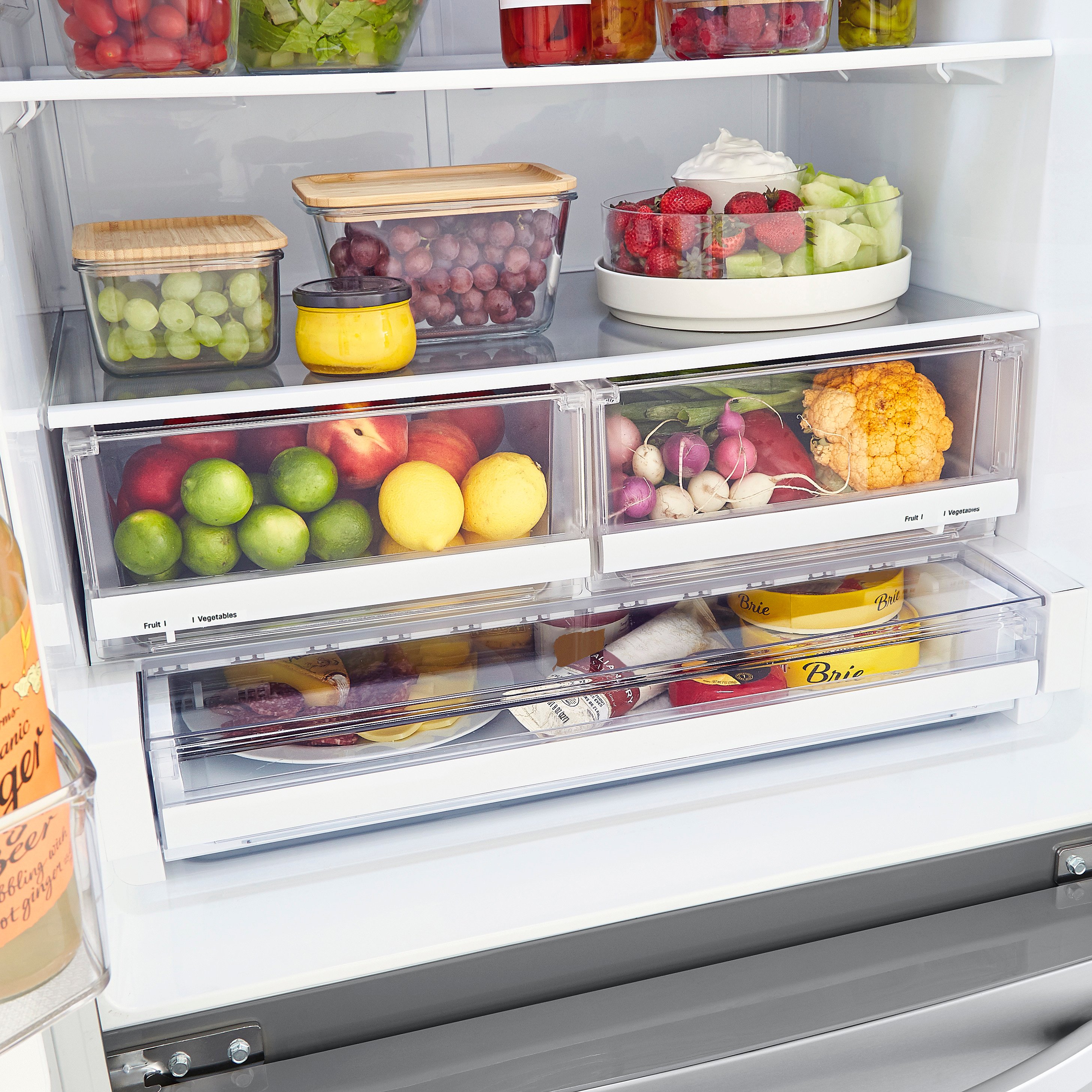 LRFCS2503S LG 25.2 cu ft French Door Refrigerator - 33 W Smudge Resistant Stainless Steel-7