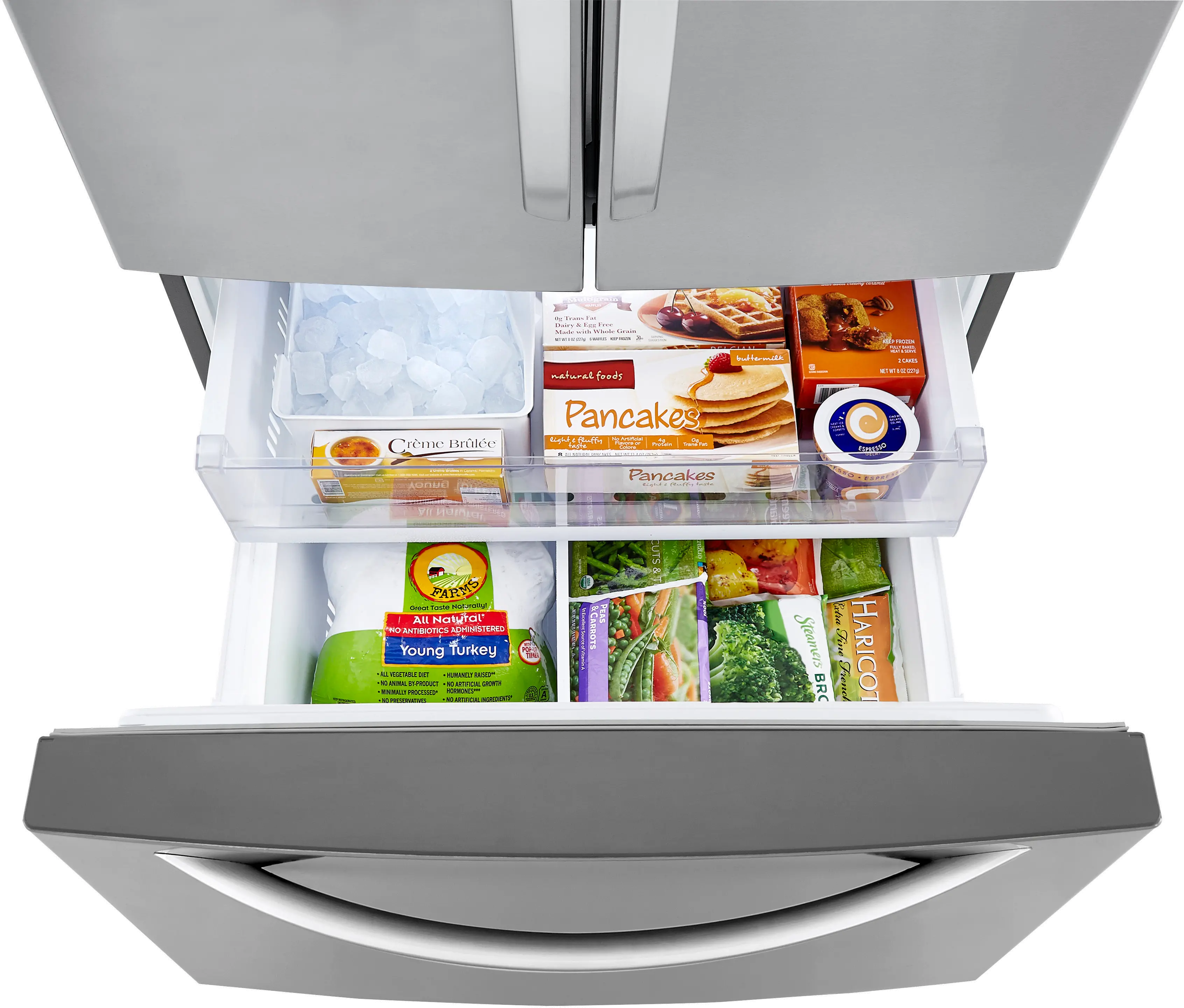 LRFCS2503S LG 25.2 cu ft French Door Refrigerator - 33 W Stainless Steel-6