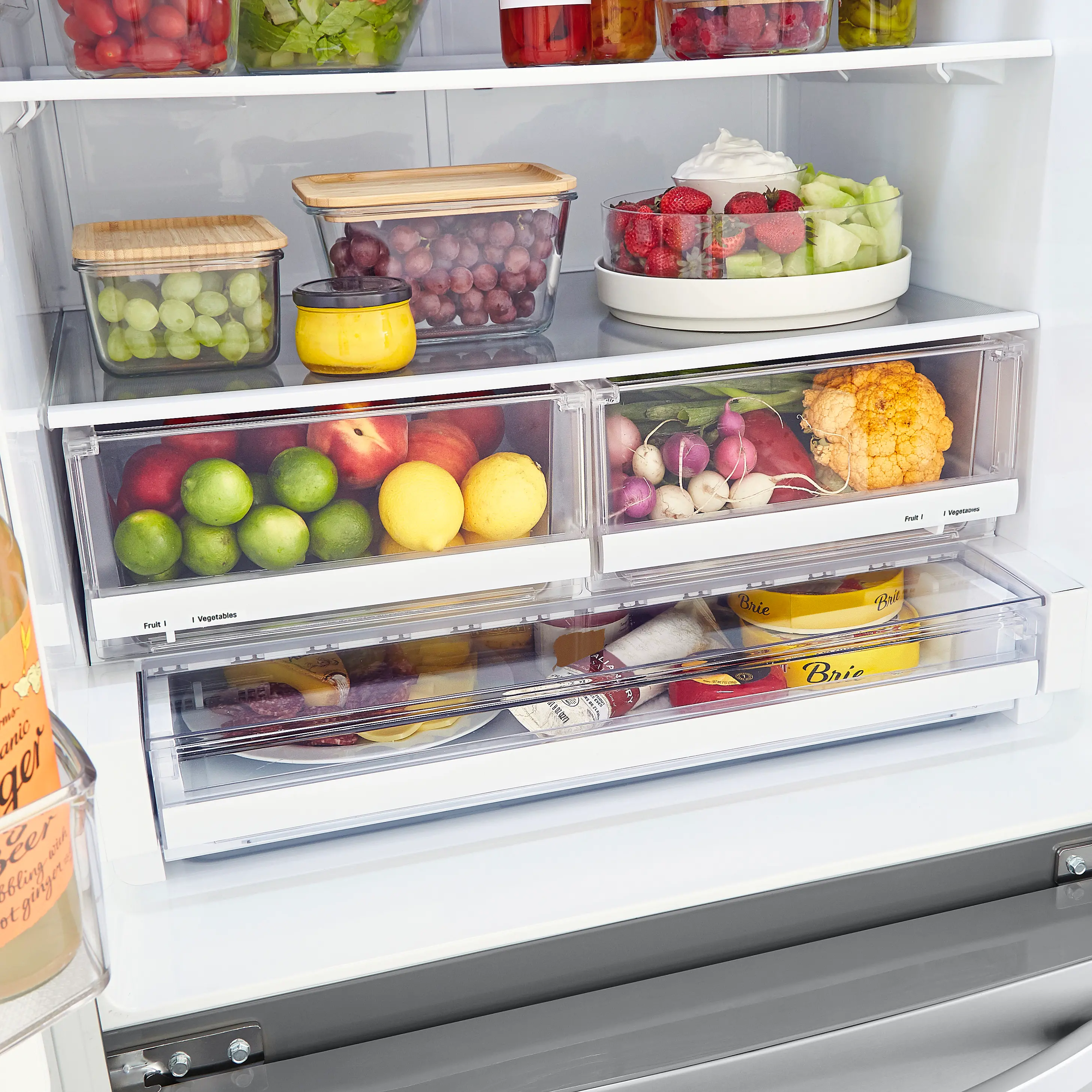 LRFCS2503S LG 25.2 cu ft French Door Refrigerator - 33 W Stainless Steel-7