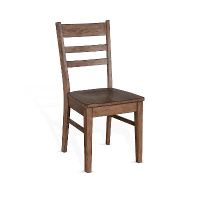 Rustic Brown Dining Room Chair - Doe Valley