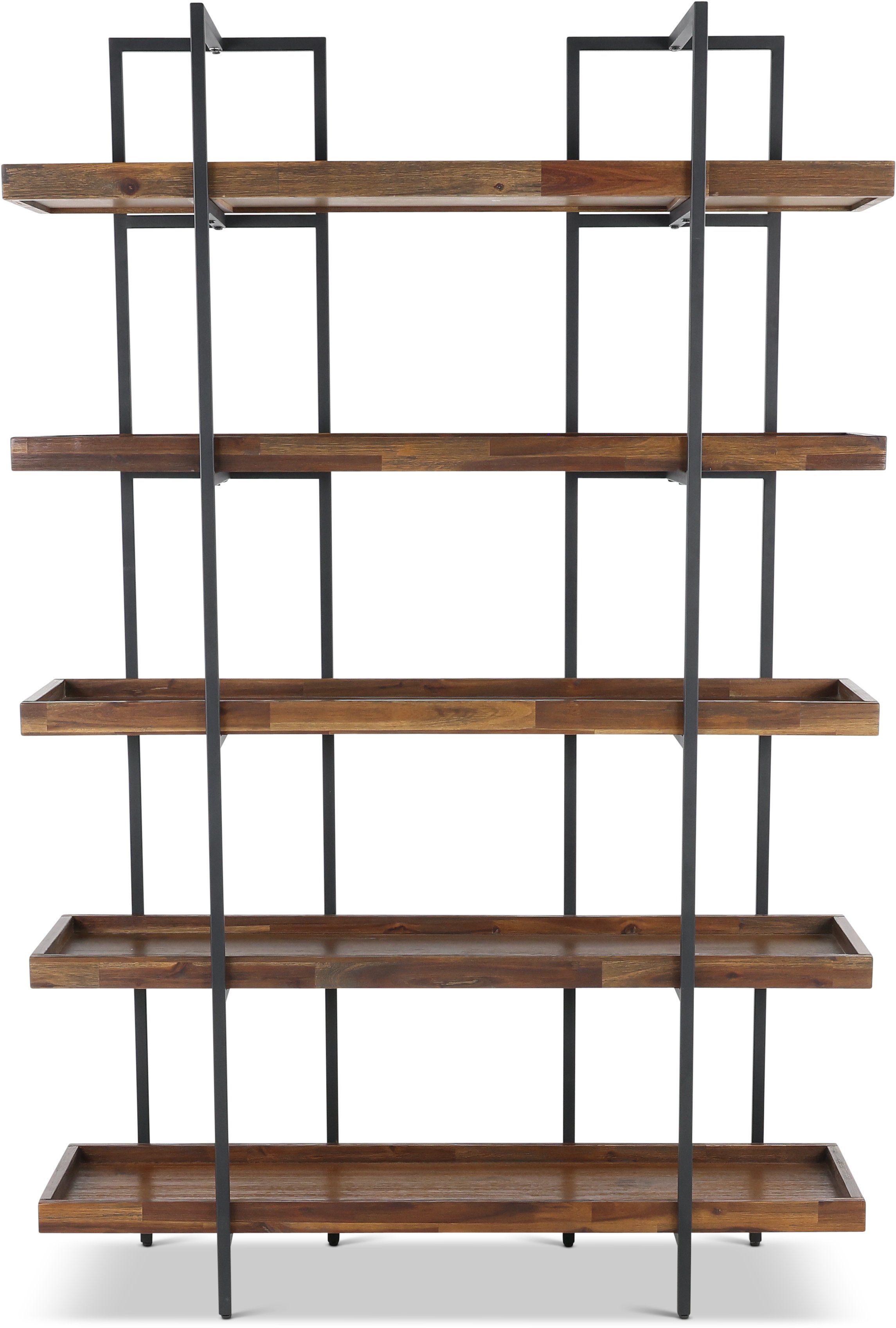 Industrial Open Bookcase - Elbert-1