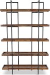 Industrial Open Bookcase - Elbert