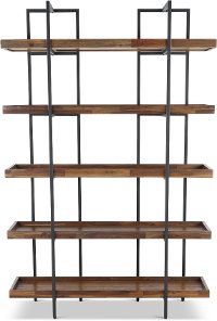 Industrial Open Bookcase - Elbert
