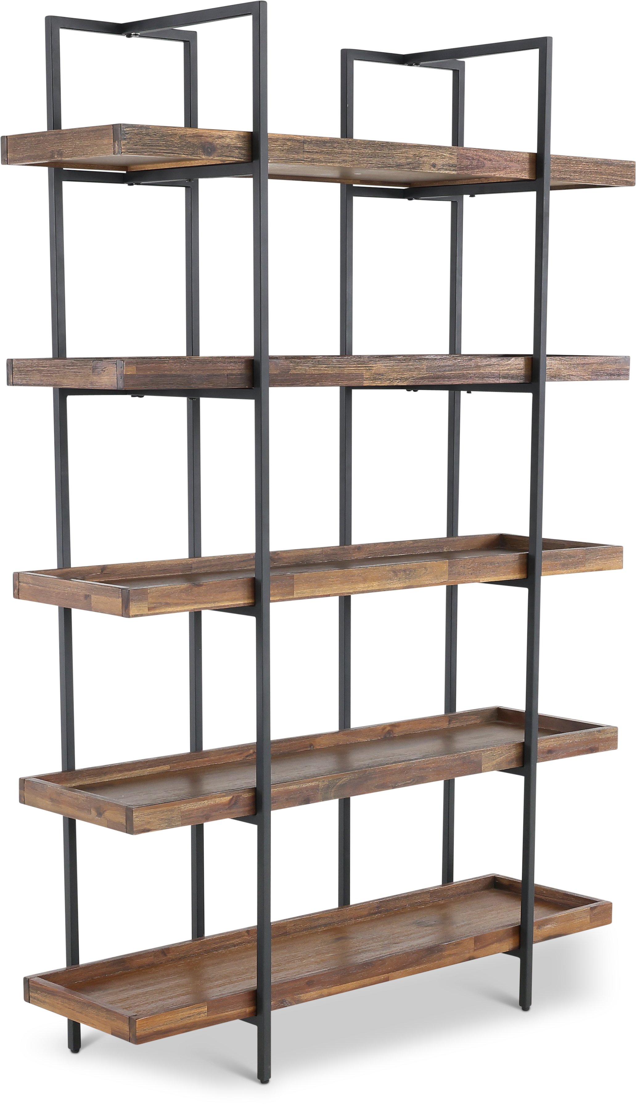 Industrial Open Bookcase - Elbert-3