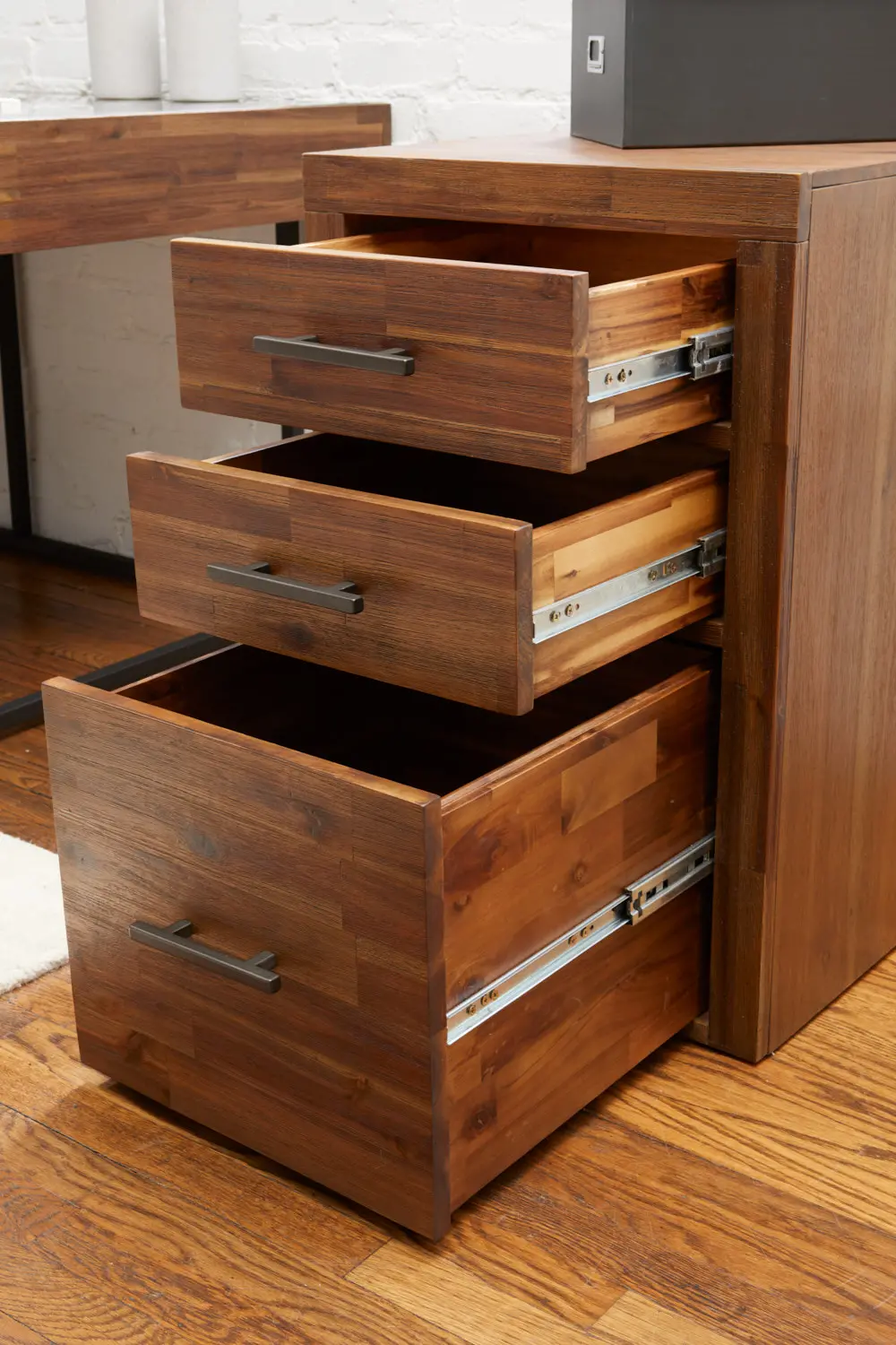 Elbert 3 Drawer File Cabinet-4