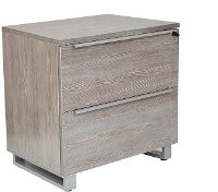 Contemporary Gray File Cabinet - Kalmar