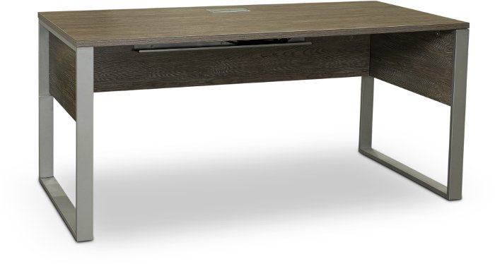Gray Modern Office Desk - Kalmar