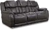 Daytona Steel Dark Brown Power Reclining Sofa