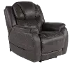 Daytona Steel Dark Brown Power Recliner