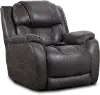 Daytona Steel Dark Brown Power Recliner