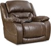 Walnut Brown Power Recliner with Power Headrest - Enterprise