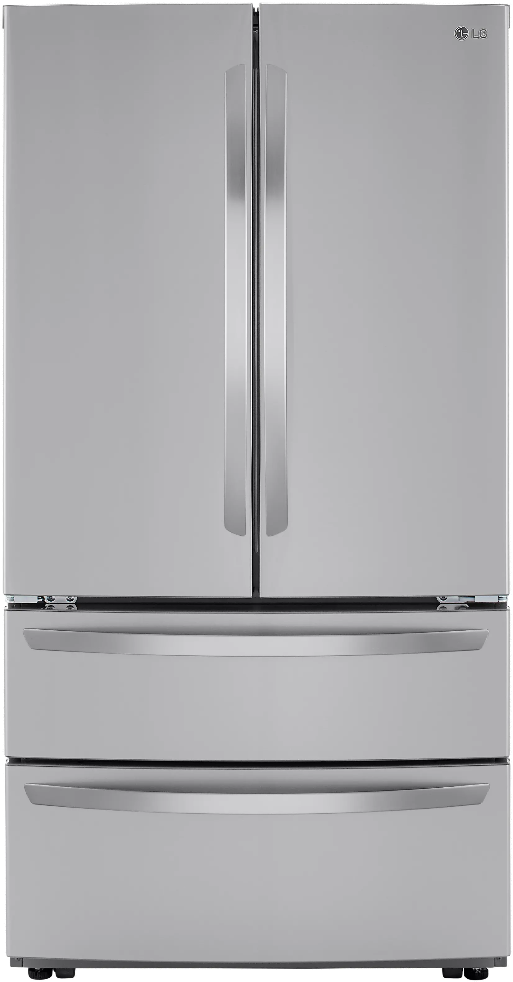 LMWC23626S LG 22.7 cu ft French Door Refrigerator - Counter Depth Stainless Steel-1