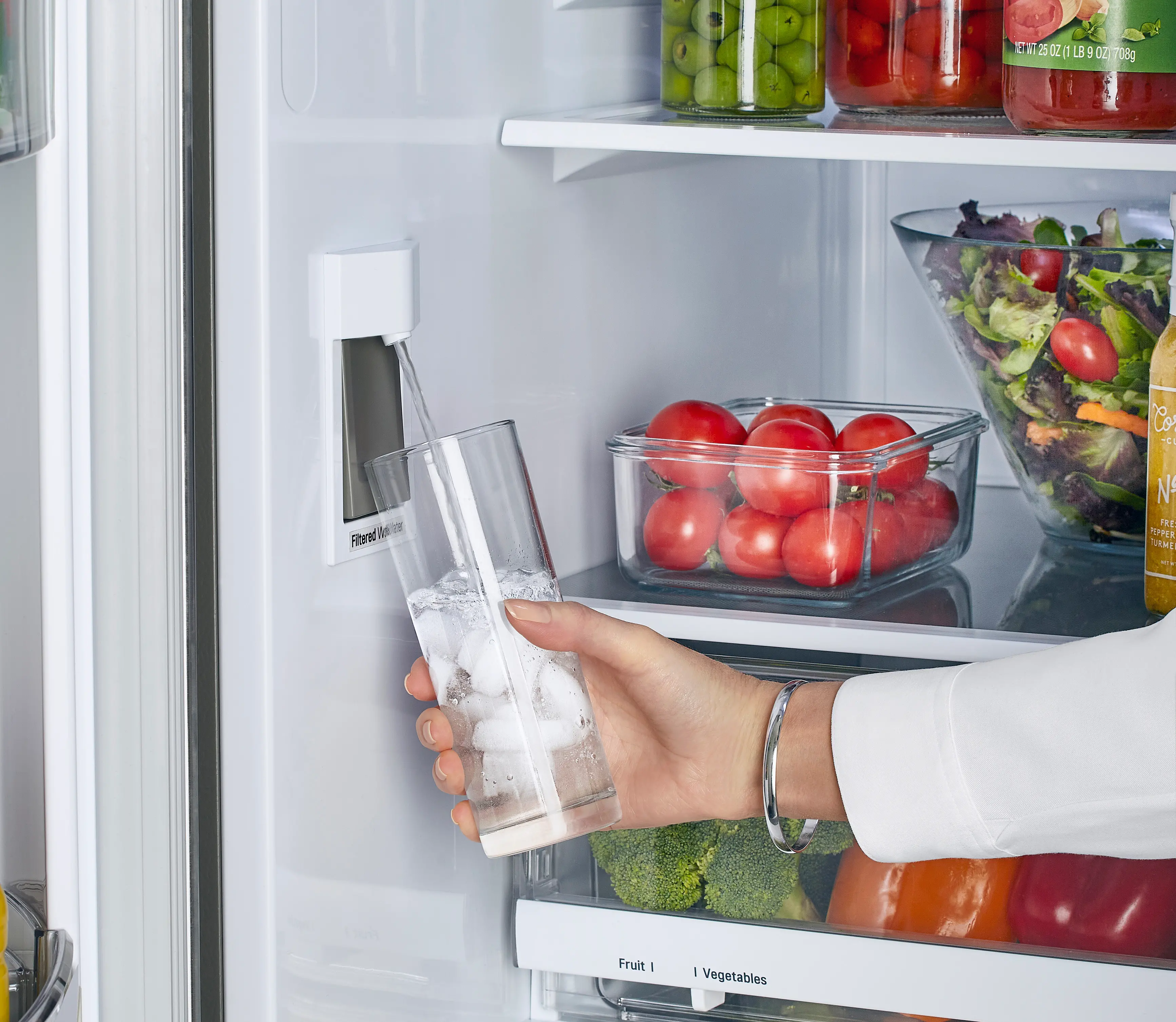 LMWC23626S LG 22.7 cu ft French Door Refrigerator - Counter Depth Stainless Steel-4