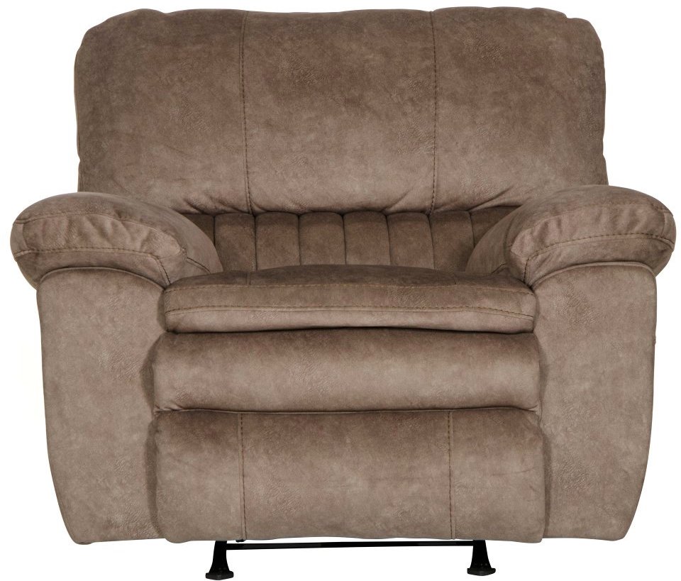 Reyes Portabella Beige Manual Rocker Recliner-1