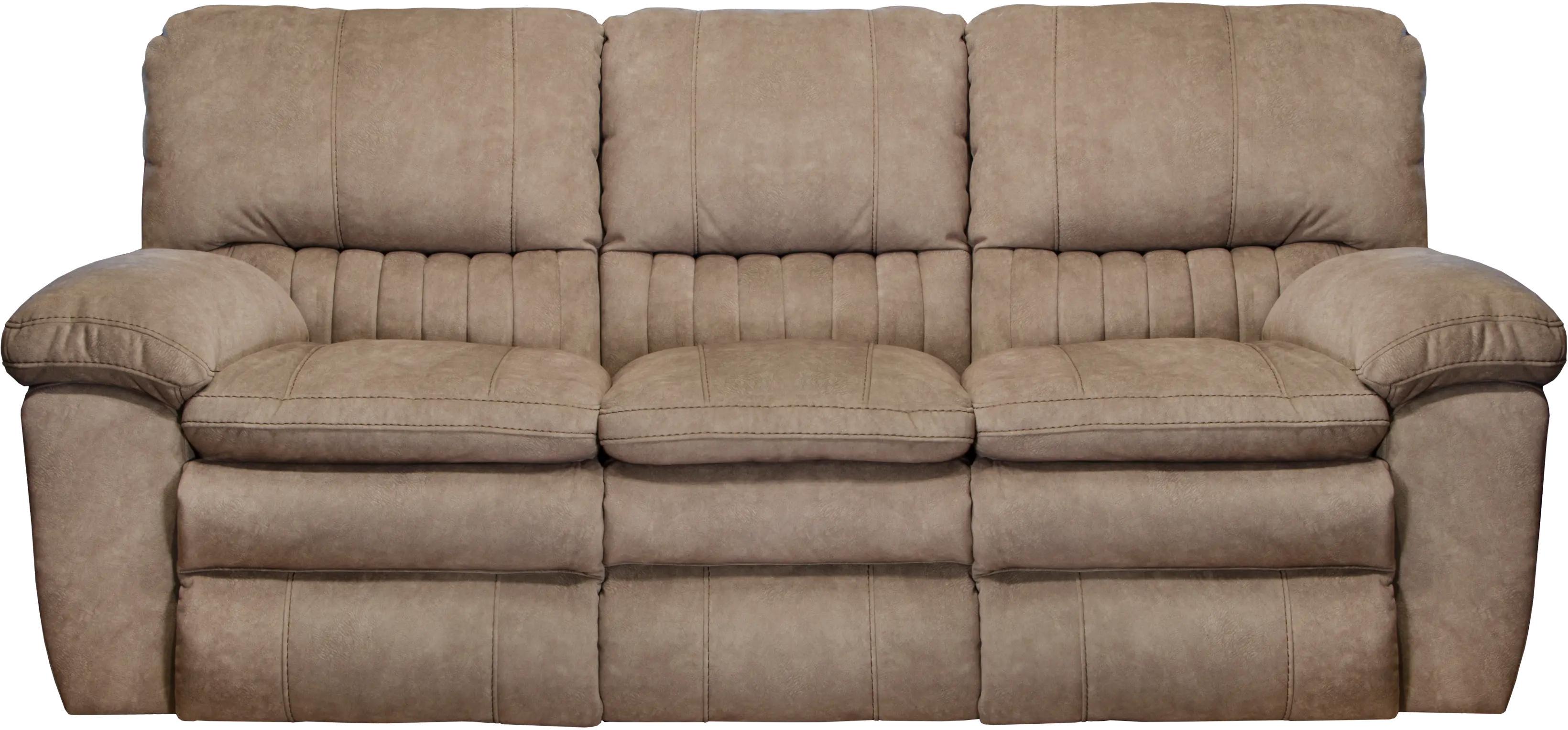 62401 Reyes Portabella Beige Power Lay Flat Reclining Sofa-1
