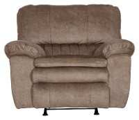Portabella Beige Power Lay Flat Recliner - Reyes-2
