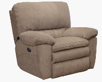 Reyes Portabella Beige Power Lay Flat Recliner
