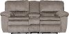 Graphite Gray Power Lay Flat Reclining Loveseat with Console - Reyes