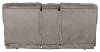 Graphite Gray Power Lay Flat Reclining Loveseat with Console - Reyes-3