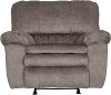 Graphite Gray Power Lay Flat Recliner - Reyes