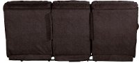 Chocolate Brown Power Lay Flat Reclining Sofa - Reyes-3