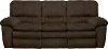 62401 Reyes Chocolate Brown Power Lay Flat Reclining Sofa