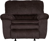 Chocolate Brown Power Lay Flat Recliner - Reyes-1