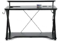 Checkpoint Ghost Battlestation Black 48 Inch Gaming Desk