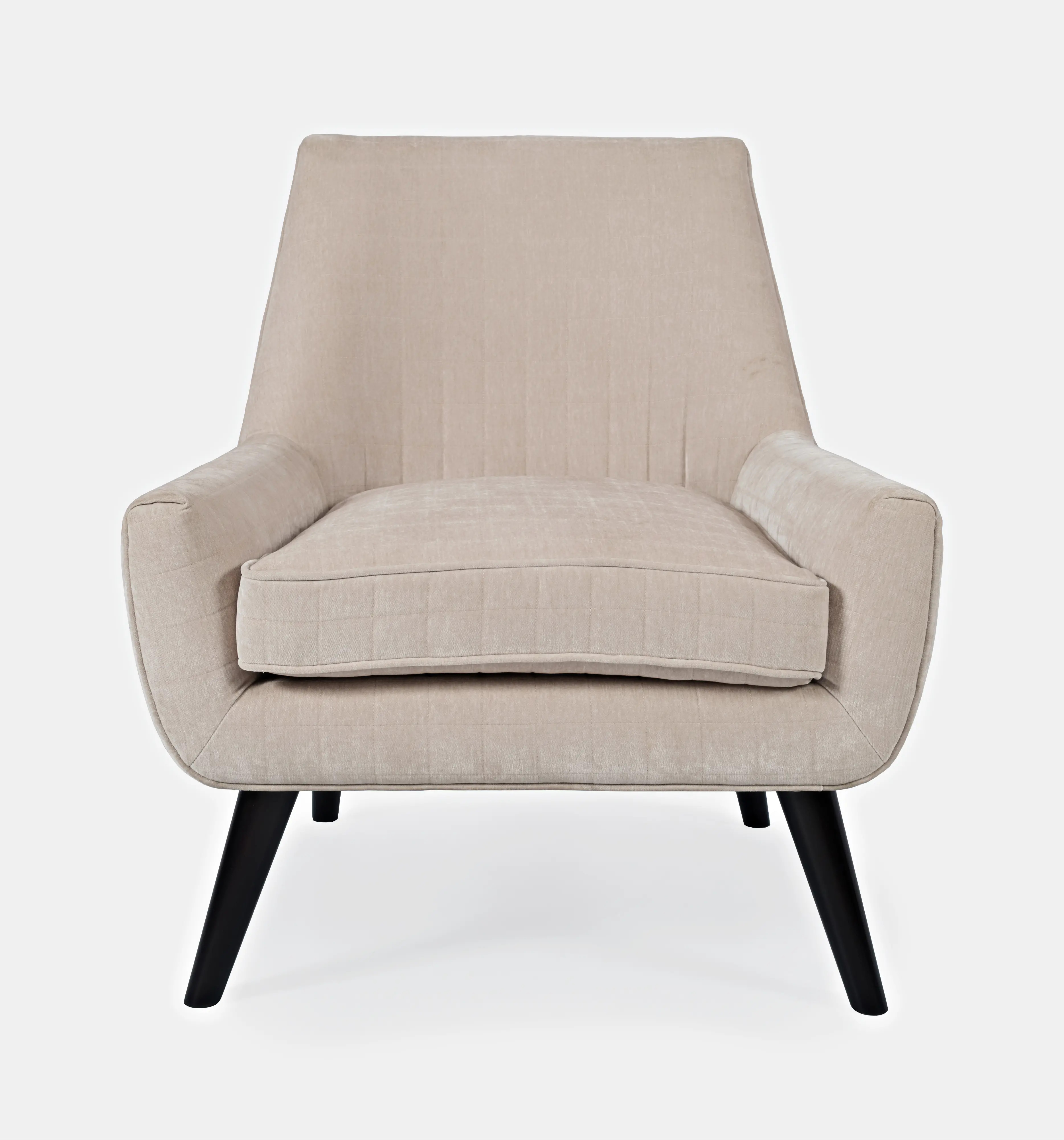 Lorenzo Mid Century Modern Blush Pink Accent Chair-2