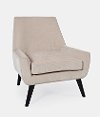 Mid Century Modern Light Blush Pink Accent Chair - Lorenzo