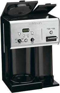 CHW-12P1 Cuisinart Coffee Plus 12 Cup Programmable Coffee Maker - Stainless Steel/Black-2
