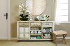 51021 Transitional Driftwood Vanity Bench - Somerset