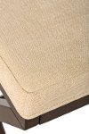 50964 Transitional Espresso Wood Vanity Stool - Morgan