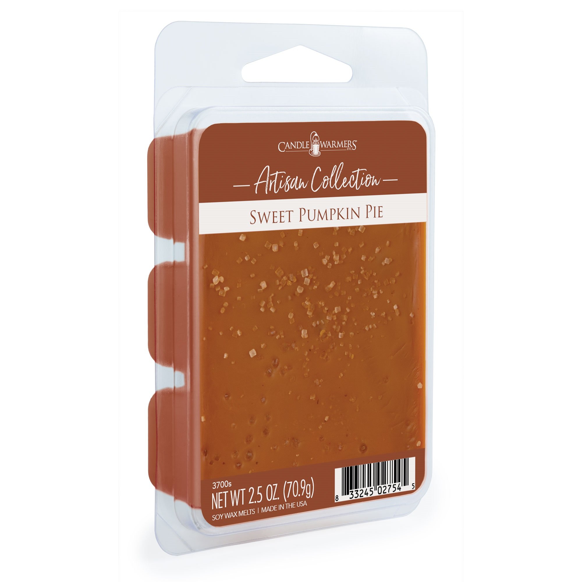 Sweet Pumpkin Pie 2.5oz Artisan Wax Melt-2