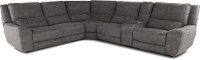 Charcoal Gray 6 Piece Power Reclining Sectional - Sauvage